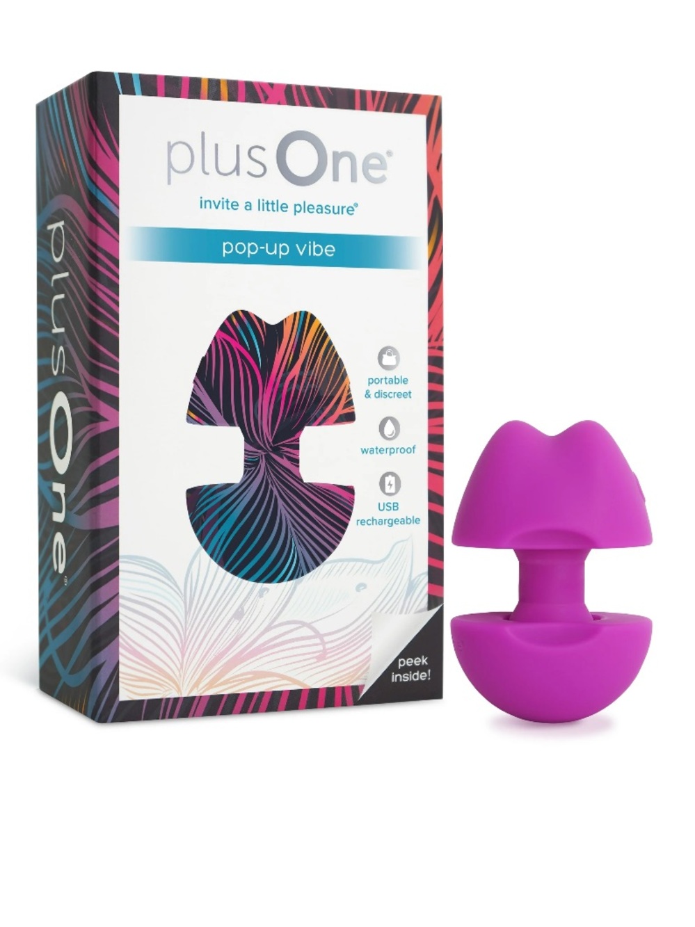 Pop-Up Vibe Rechargeable Silicone Vibe